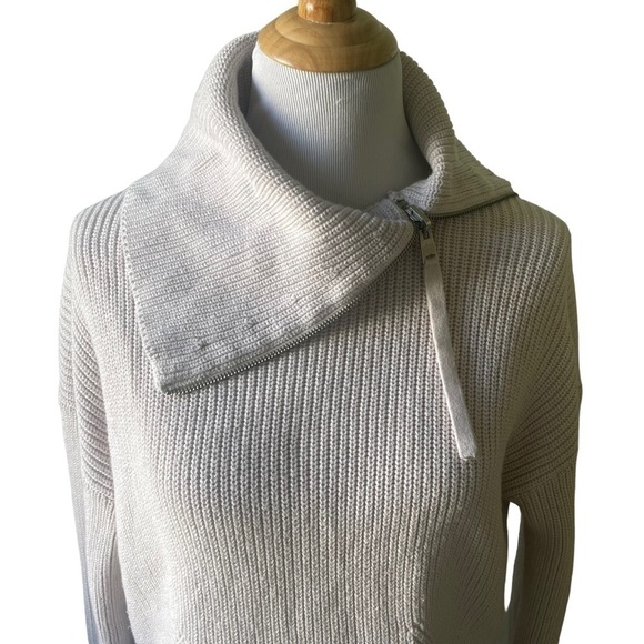 Allsaints Kadine Funnel Roll Neck Sweater Hush Pink Small - Picture 3 of 12